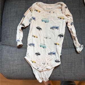Kyte Baby Vintage Car Print Long Sleeve 12-18m Onesie